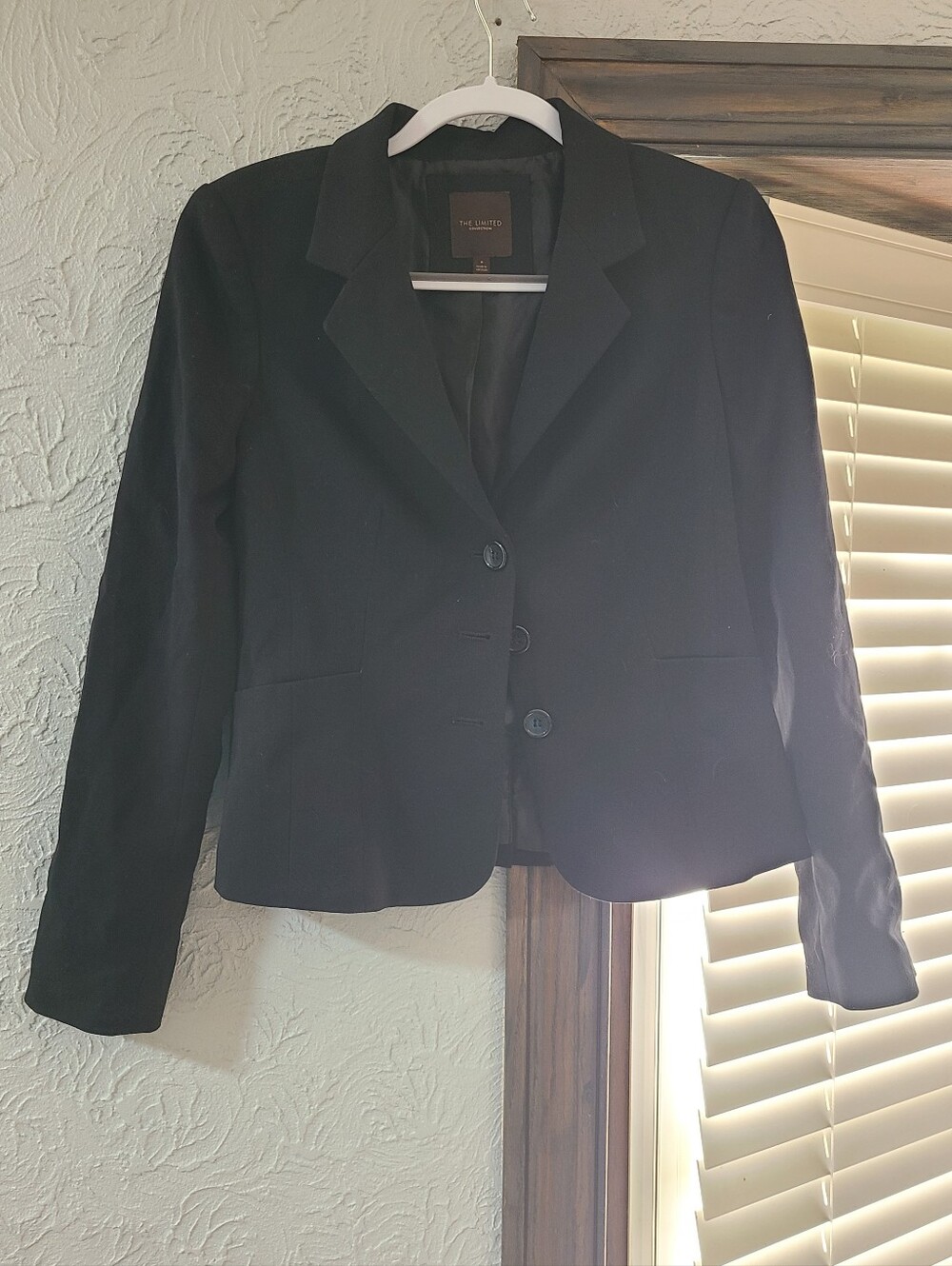 The Limited Black Women's Tailored Classic 3 Button  Blazer